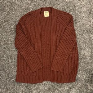 Cozy Women's Cardigan in Rich Brown